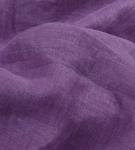 Purple Linen saree