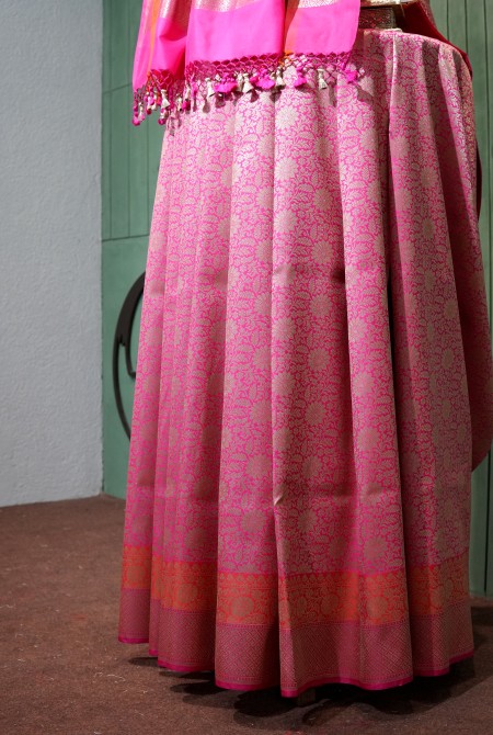 Raani banarasi brocade saree