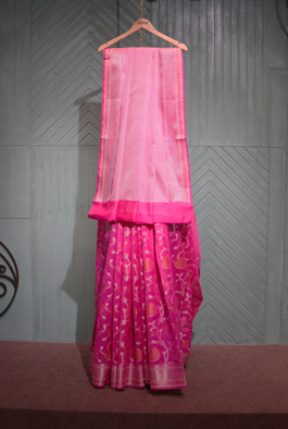 Raani banarasi cotton zaal saree
