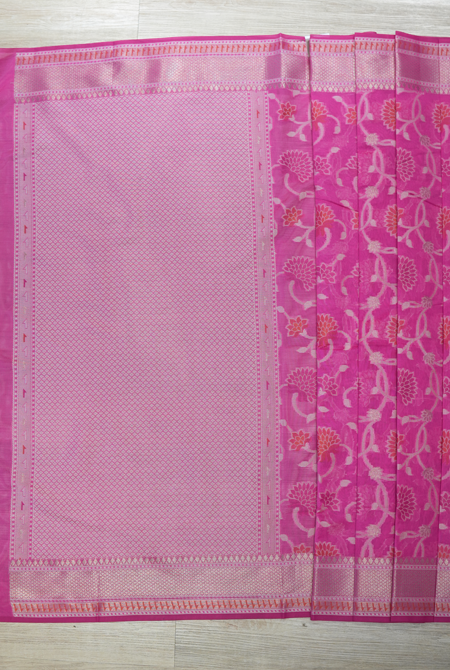 Raani banarasi cotton zaal saree